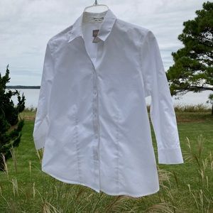 Chicos white blouse size small